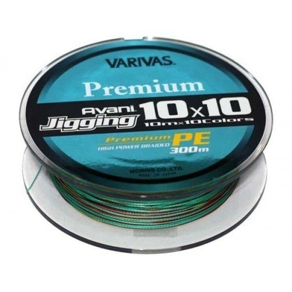 New Avani Jigging Max PE 10*10 300m 6 шнур Varivas, фото №1