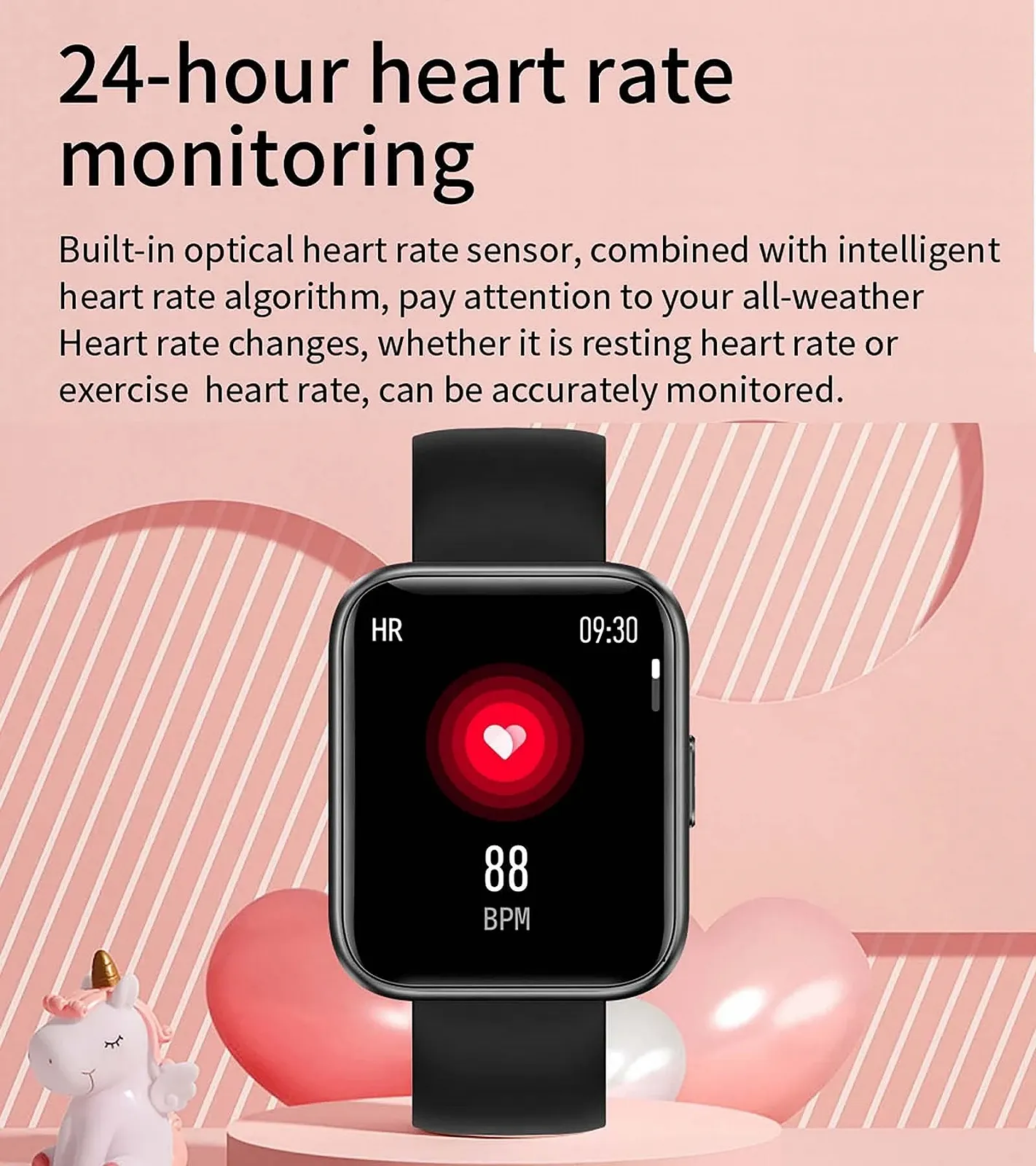 Смарт-часы с возможностью совершения звонков через динамик, 1,7-дюймовый сенсорный экран, прямое соединение с Bluetooth-наушниками, беспроводные, хранение музыки, поддержка Whatsapp, фитнес-трекер, измерение кровяного давления, монитор сердечного ритма, шагомер, спортивные часы, черные, фото №4 Смарт-часы с возможностью совершения звонков через динамик, 1,7-дюймовый сенсорный экран, прямое соединение с Bluetooth-наушниками, беспроводные, хранение музыки, поддержка Whatsapp, фитнес-трекер, измерение кровяного давления, монитор сердечного ритма, шагомер, спортивные часы, черные, фото №4