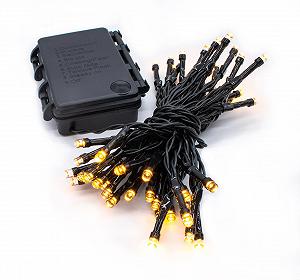 Вулична гірлянда 48 LED, 3,5 м, теплий білий - Фото 1