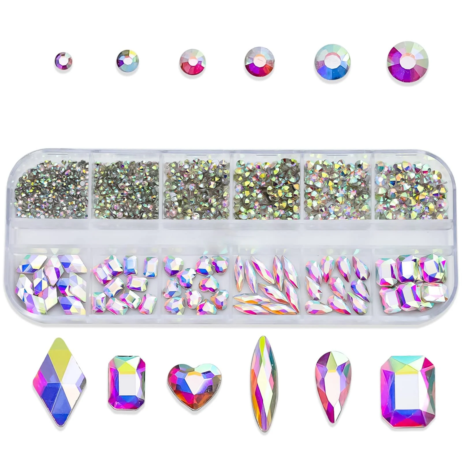 Стразы для ногтей Различные формы Стразы для ногтей Кристаллы для ногтей Камни для ногтей Дизайн ногтей, фото №1 Стразы для ногтей Различные формы Стразы для ногтей Кристаллы для ногтей Камни для ногтей Дизайн ногтей, фото №1