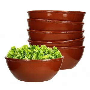 Миска Глина MamboCat Набор из 6 штук Диаметр 16 см - Фото 1