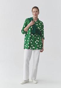 Жіноча сорочка MAVI PRINTED SHIRT Verdant Green Printed Dotes - S - Фото 1