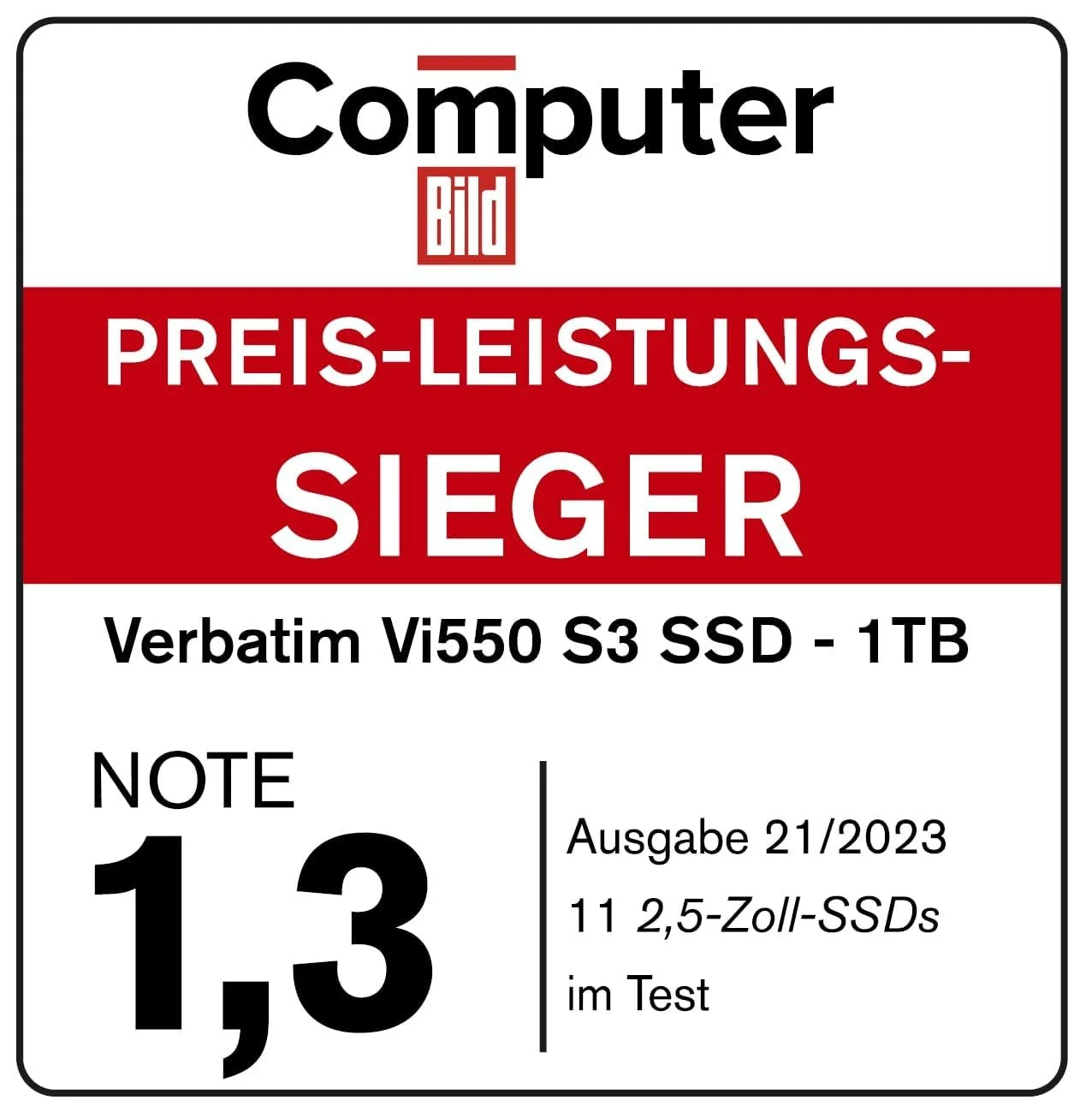 SSD Verbatim Vi500 S3 256 ГБ 2.5 дюйма SATAIII, фото №7