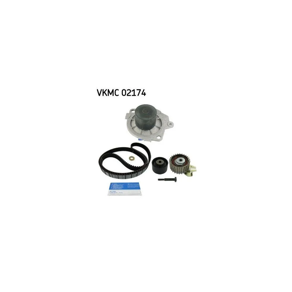 Водяний насос і комплект ременя ГРМ SKF VKMC 02174 для ALFA ROMEO CHRYSLER FIAT LANCIA, фото №1 Водяний насос і комплект ременя ГРМ SKF VKMC 02174 для ALFA ROMEO CHRYSLER FIAT LANCIA, фото №1