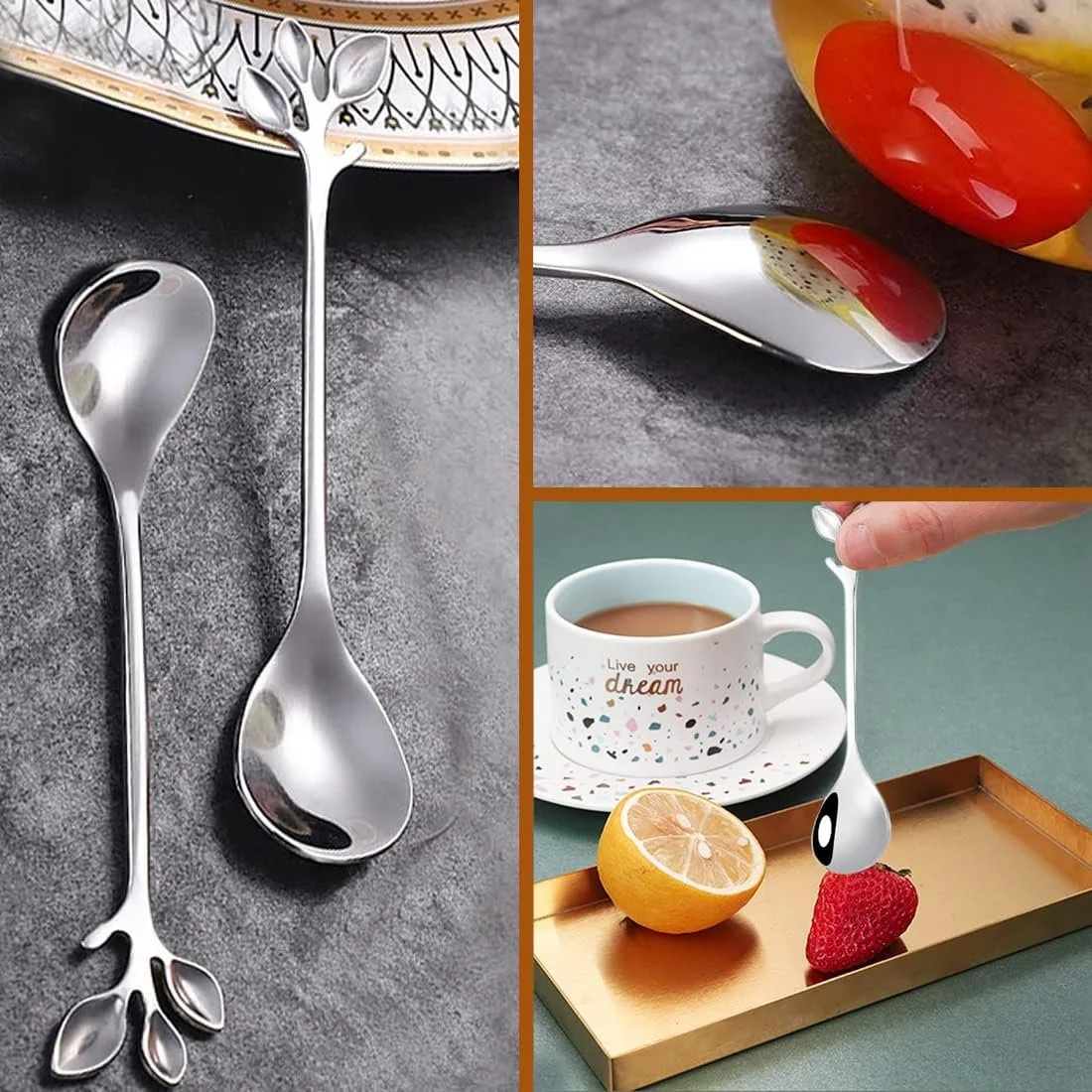 Набір чайних ложок 8 шт, фото №6