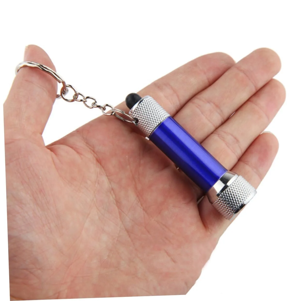 Міні-ліхтарик-брелок LED Homoyoyo, алюмінієвий сплав, 20 шт, фото №3 Міні-ліхтарик-брелок LED Homoyoyo, алюмінієвий сплав, 20 шт, фото №3