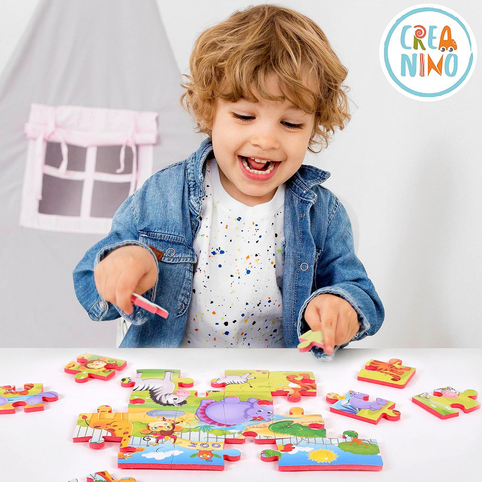 Пазл мягкий Zoo 24 детали, фото №2