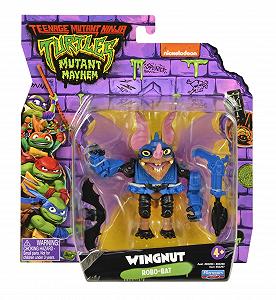 Фигурка Playmates Toys Черепашки-ниндзя-мутанты-подростки Mutant Mayhem Wingnut, разноцветная synthetic.ua - Фото 1