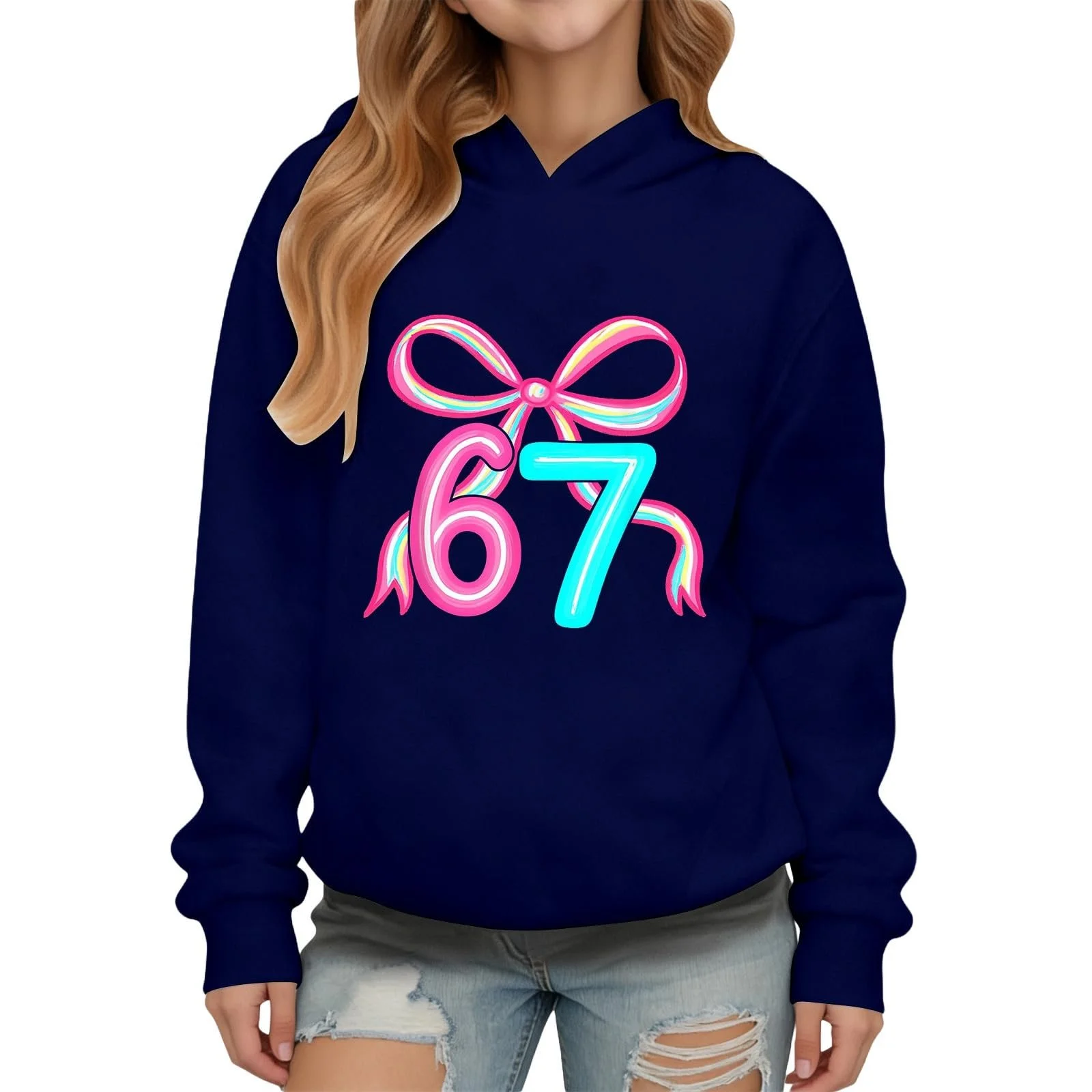 Худі Generisch і дівчаток з принтом, фото №1