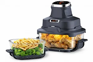Купити Мультипіч Smart Kitchen 4-в-1 4 л + 1.5 л Скляний контейнер Компактна Чорна - Фото 1 Мультипіч Smart Kitchen 4-в-1 4 л + 1.5 л Скляний контейнер Компактна Чорна - Фото 1