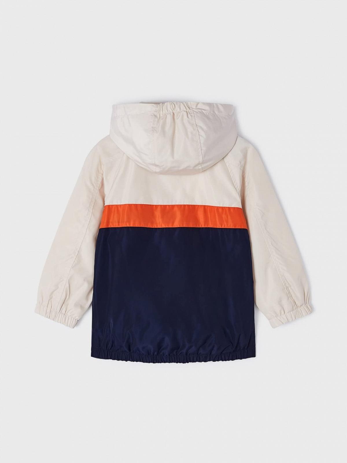 Ветровка Mayoral Комбинированная для мальчиков, грейпфрут, фото №2