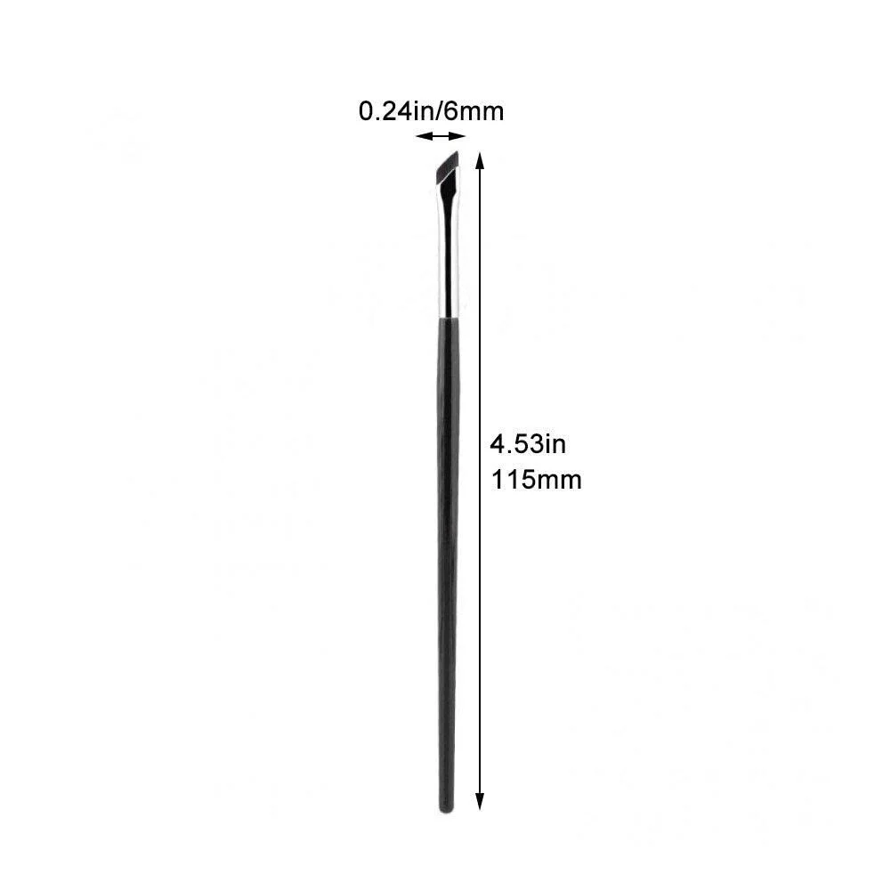 Кисти для подводки глаз Ультратонкая, плоская, угловая, фото №6 Кисти для подводки глаз Ультратонкая, плоская, угловая, фото №6