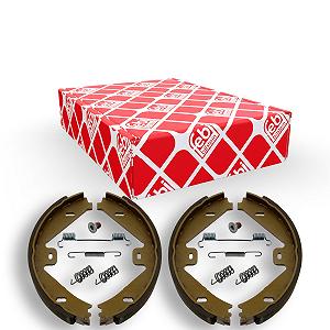 Комплект тормозных колодок стояночного тормоза FEBI BILSTEIN 39715 для MERCEDES-BENZ - Фото 1