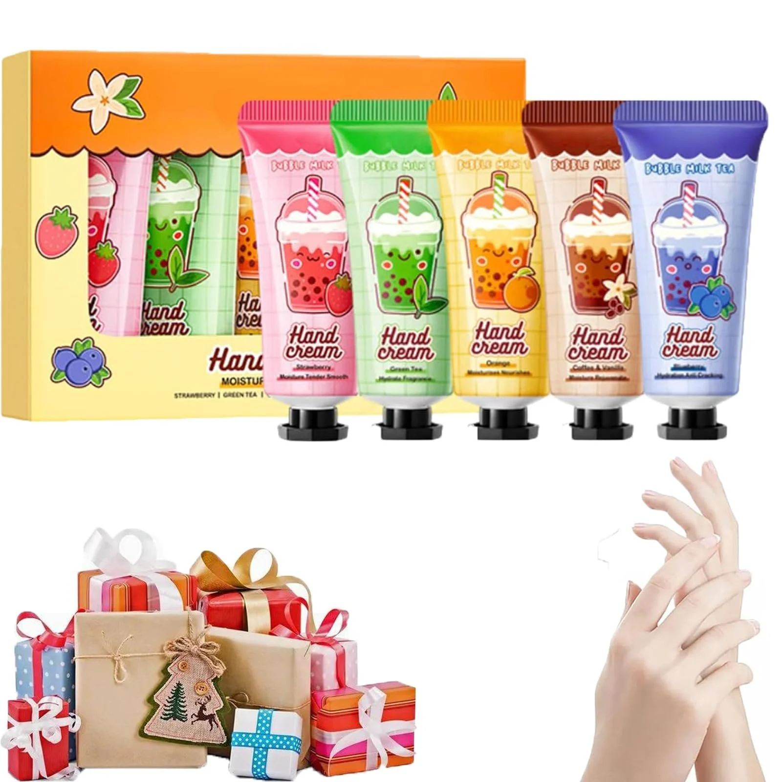 Зволожувальний крем для рук для жінок та чоловіків, фото №1