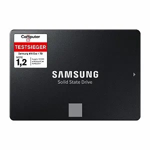 Внутренний SSD Samsung 870 EVO MZ-77E1T0B/EU SATA III 2.5 дюйма 1 TB 560 MB/s Чтение 530 MB/s Запись - Фото 1