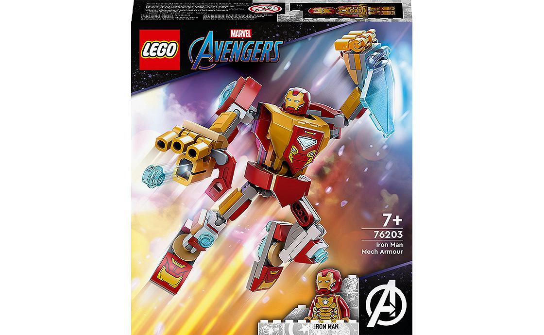 Детский конструктор LEGO Super Heroes Marvel Avengers Железный человек: робот (76203), фото №1