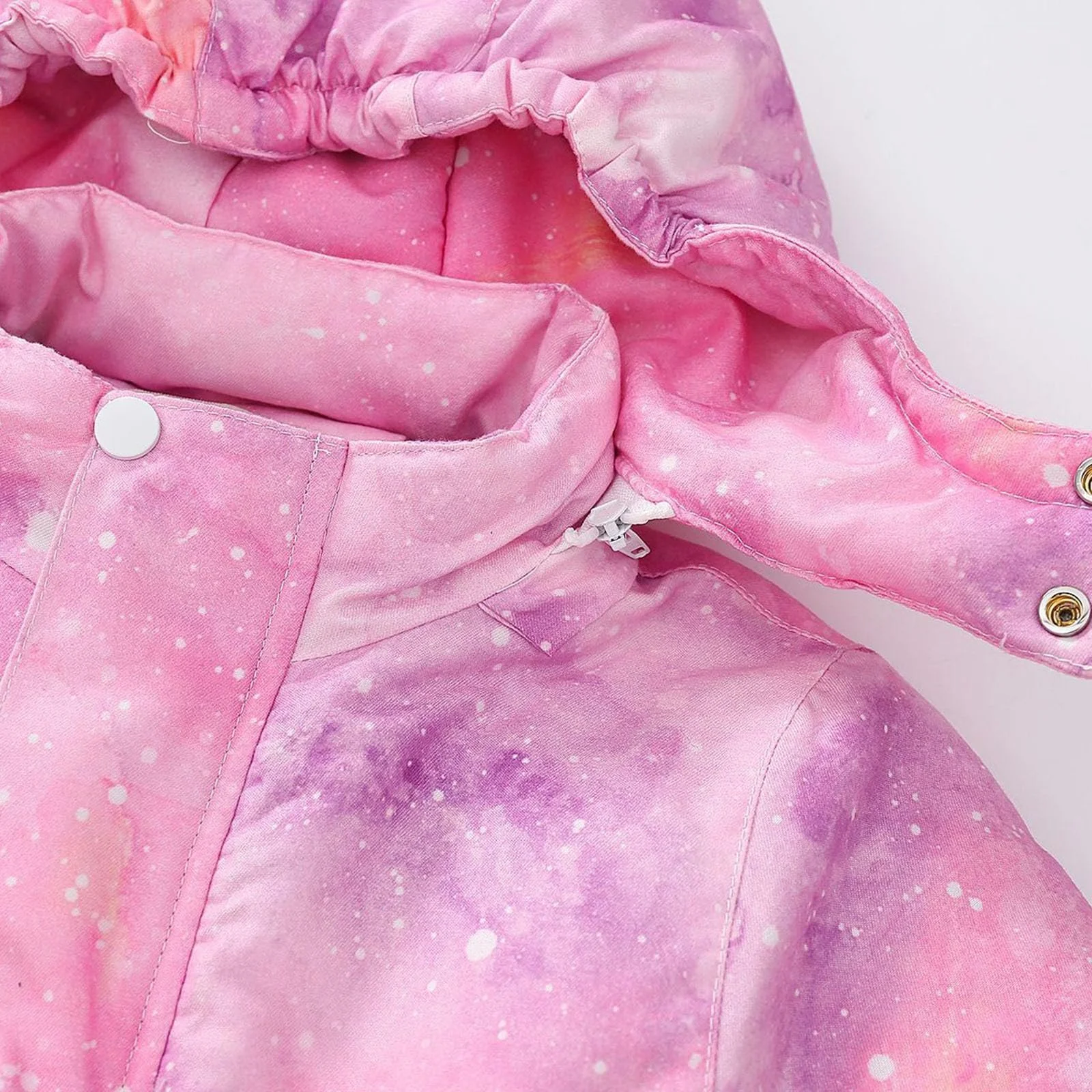 Зимова куртка для дівчат, пуховик, тепла флісова куртка, фото №4 Зимова куртка для дівчат, пуховик, тепла флісова куртка, фото №4