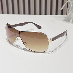 Сонцезахисні окуляри у стилі ретро Yeooa для жінок, з плоским верхом, для подорожей, фотографій synthetic.ua - Фото 1