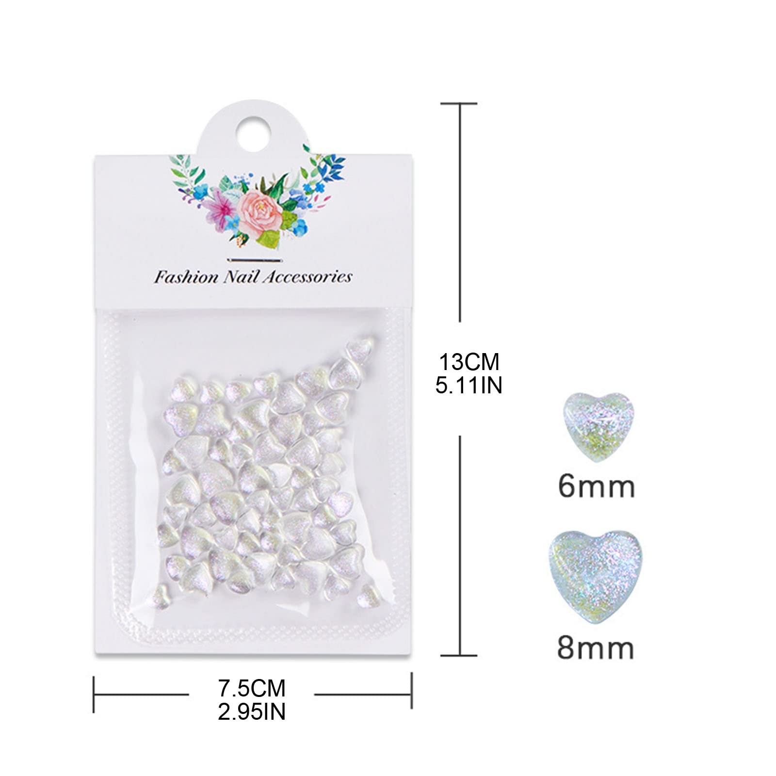 Стрази 3D-кристали 50 шт., фото №6