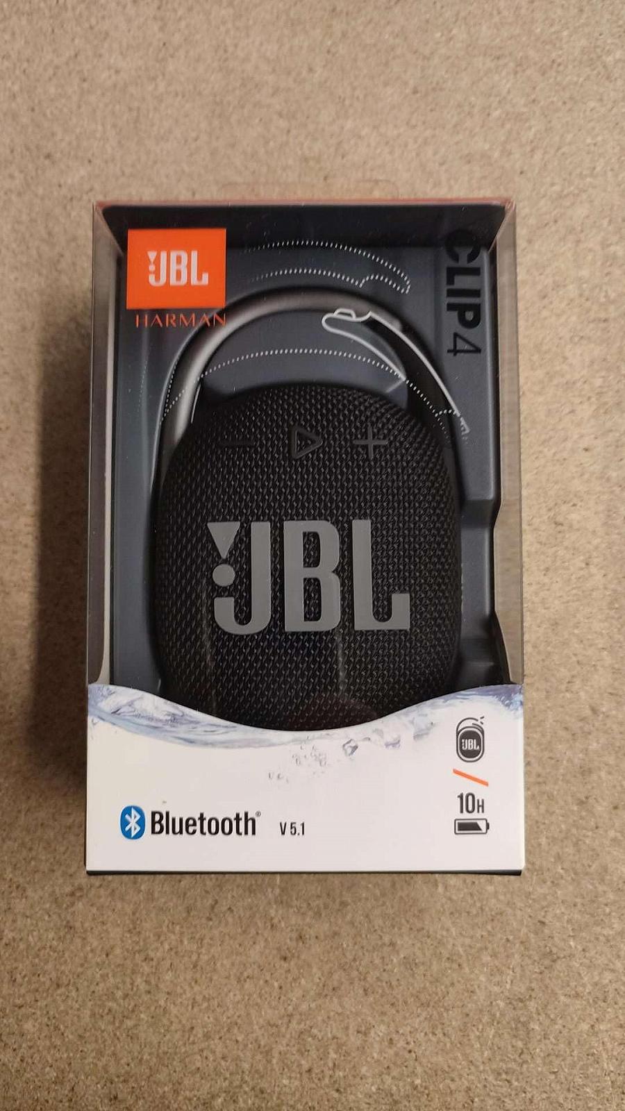 JBL Clip 4 Bluetooth Бездротова колонка Чорний EU, фото №4