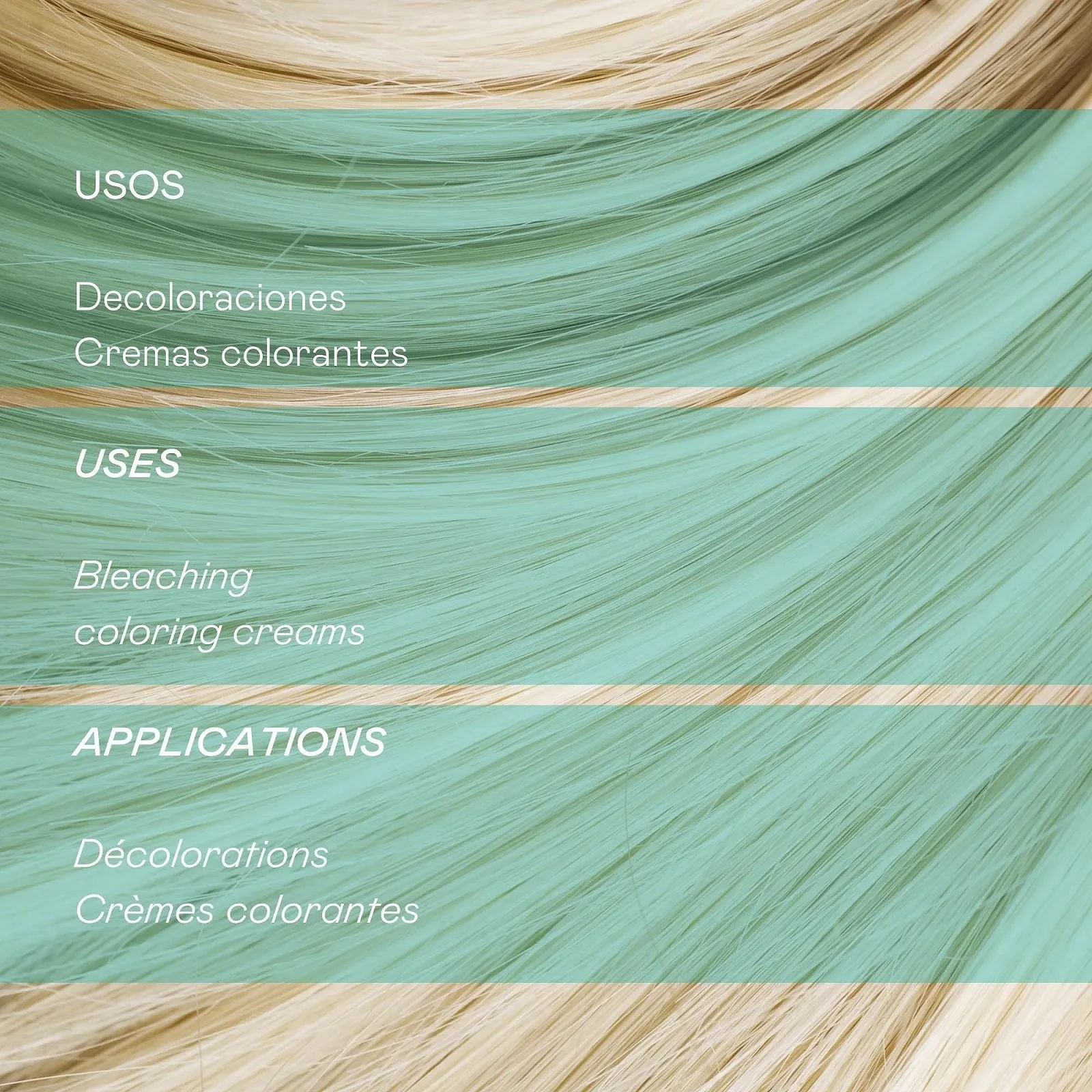 Крем-фарба Valquer Profesional Oxygenated Premium Ultra Creamy 9% (30 vol) для стійкої фарби для волосся - 1000 мл (2 шт. в упаковці), фото №6