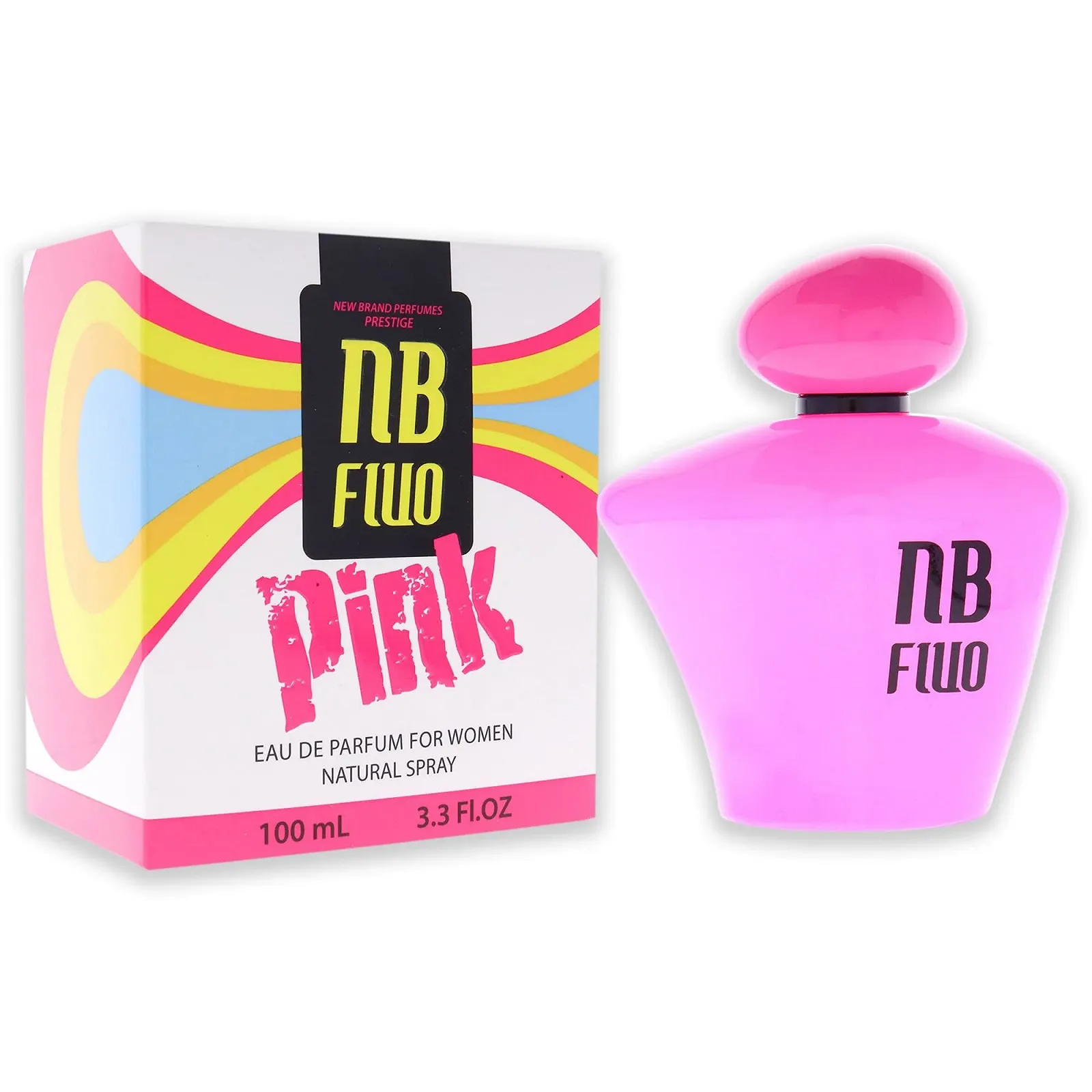 Парфюмированная вода New Brand Fluo Pink Для женщин 100 мл, фото №3