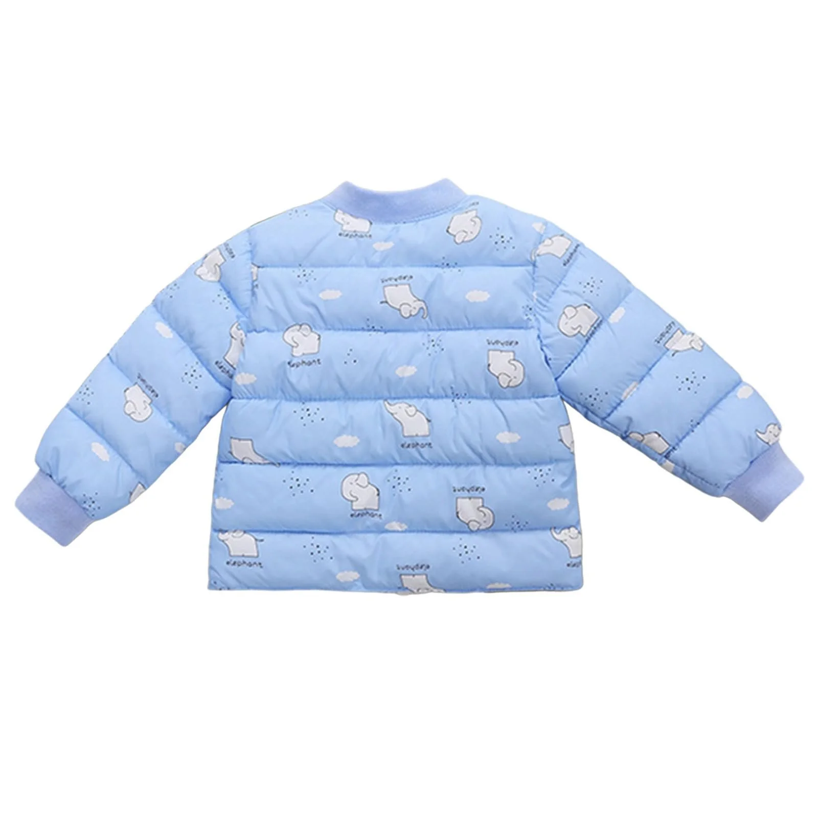 Зимняя куртка для девочек и мальчиков Утепленная теплая пуховая куртка Soft Shell Однотонное зимнее пальто Детская куртка Милая Ранняя зима для детей Бейсбол, фото №2