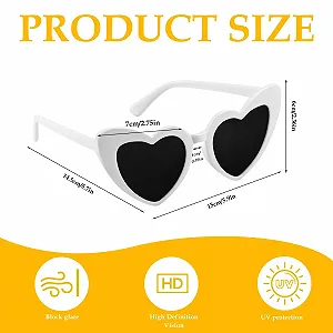 Набор солнцезащитных очков в форме сердца (8 шт.) цена на synthetic.ua - Фото 1 Набор солнцезащитных очков в форме сердца (8 шт.) synthetic.ua - Фото 1