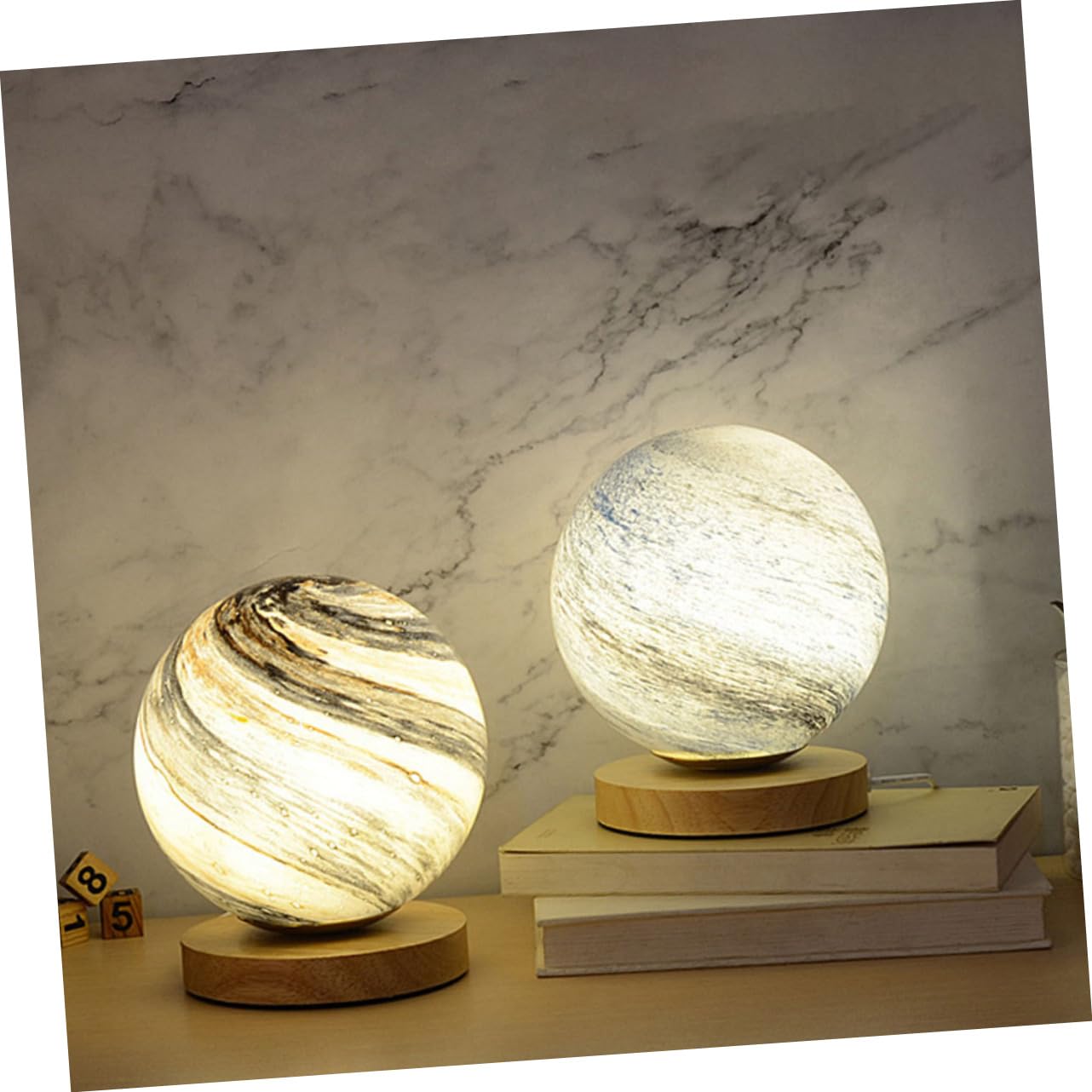 Лампа UKCOCO LED Moonlight Кругла, фото №3