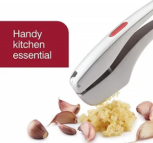 Набор: Терка Zyliss Susi для творога и пресса для чеснока, 3 предмета | Нержавеющая сталь synthetic.ua - Фото 1