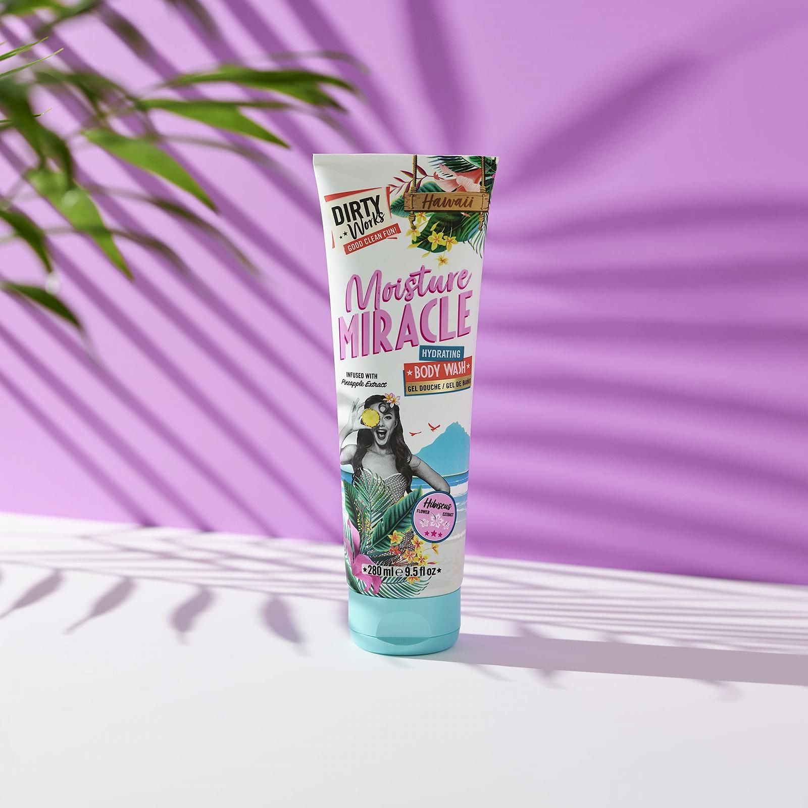 Гель для душу Dirty Works Destination Hawaii Moisture Miracle зволожуючий 280 мл, фото №4