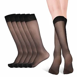 Жіночі шкарпетки до коліна (6 пар) - Фото 1