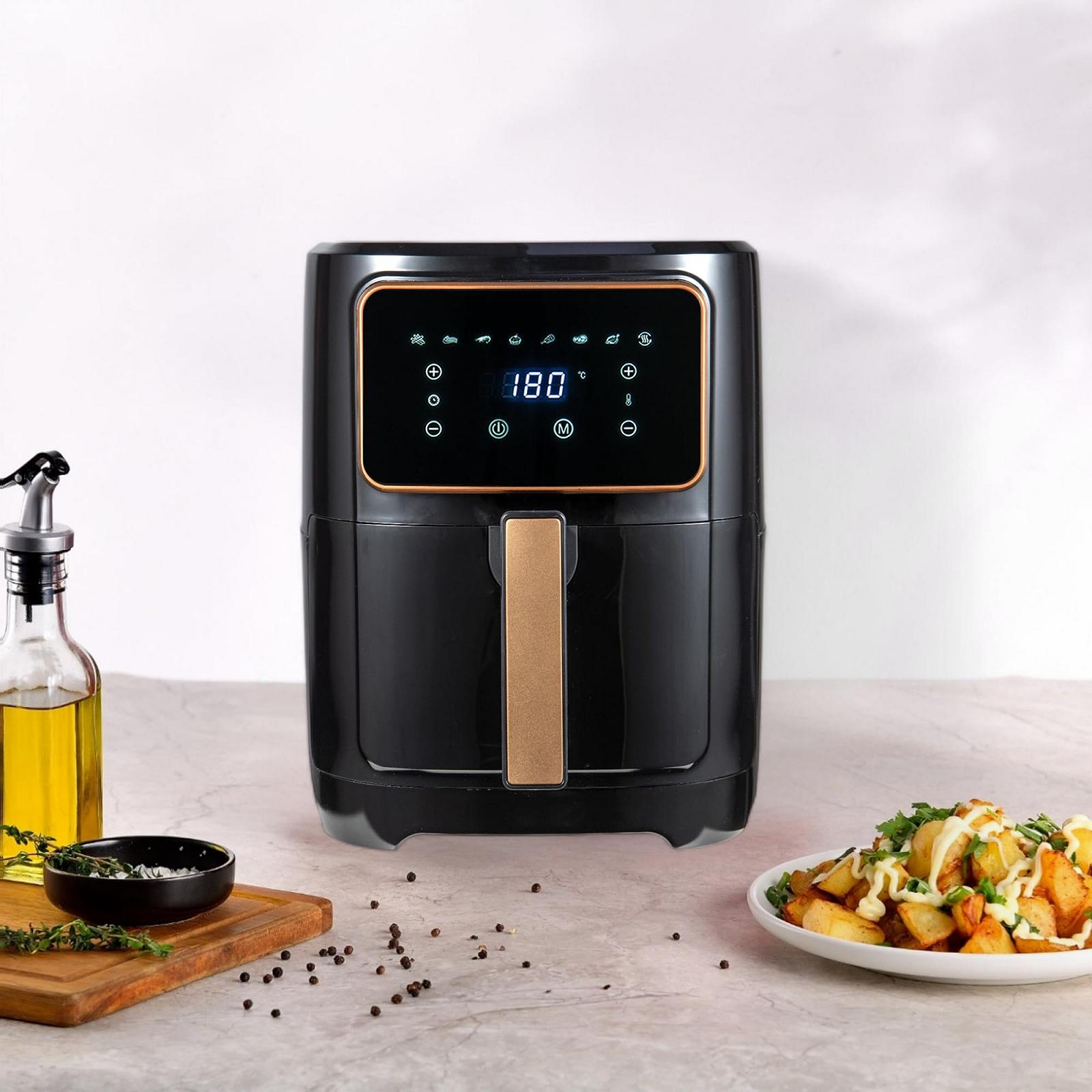 Мультипечь BERGNER Copperly PFAS-free 1800 W 6.9 L Ceramic Coating Copper, фото №7 Мультипечь BERGNER Copperly PFAS-free 1800 W 6.9 L Ceramic Coating Copper, фото №7