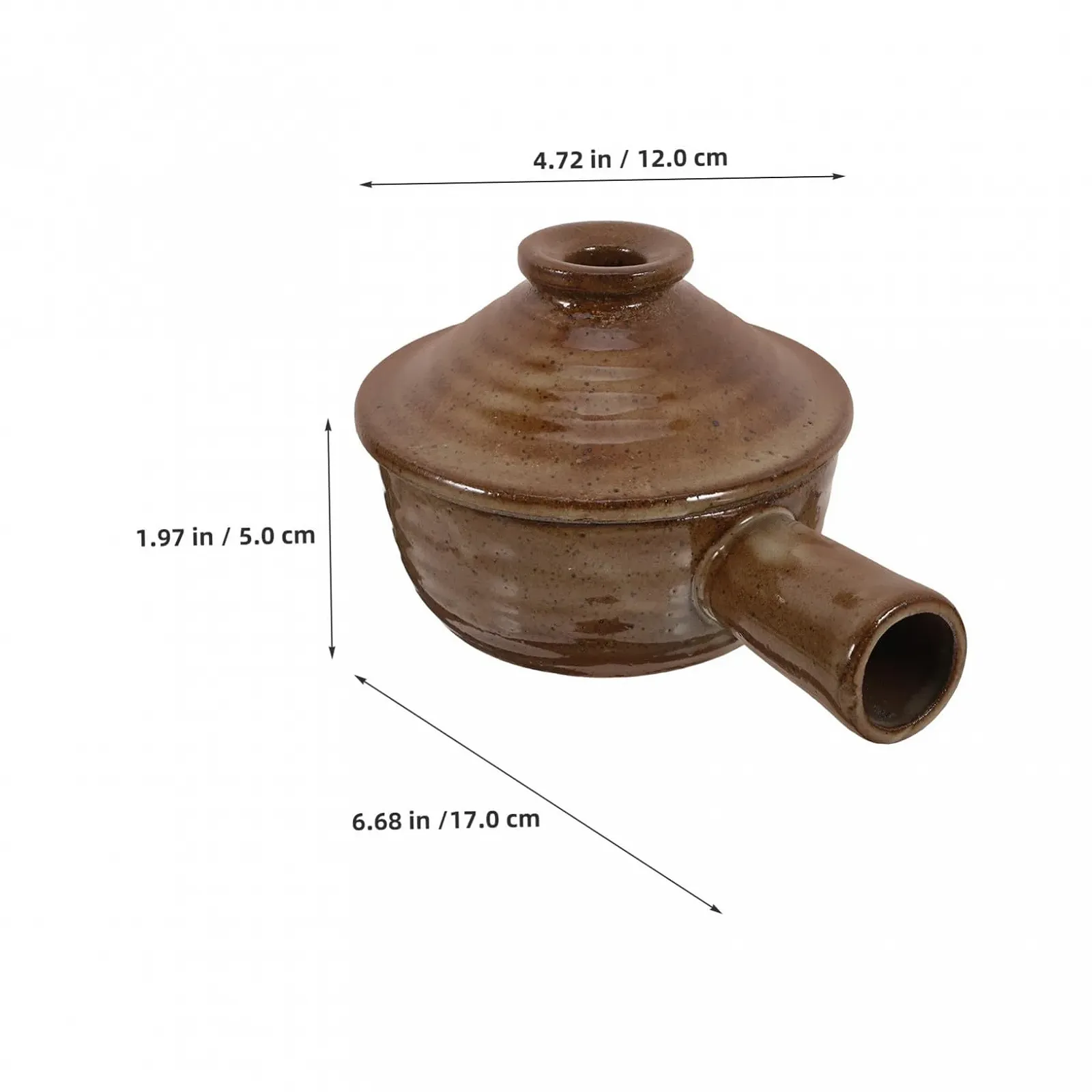 Набор из 2 кастрюль Cabilock керамические для микроволновой печи с крышкой, фото №2