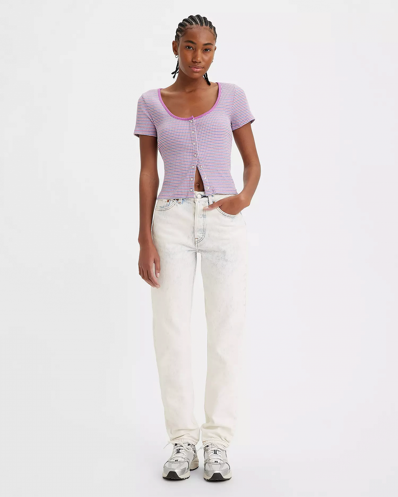 Жіночі джинси Levis - 501 '81 Snow Pic - 24, фото №1