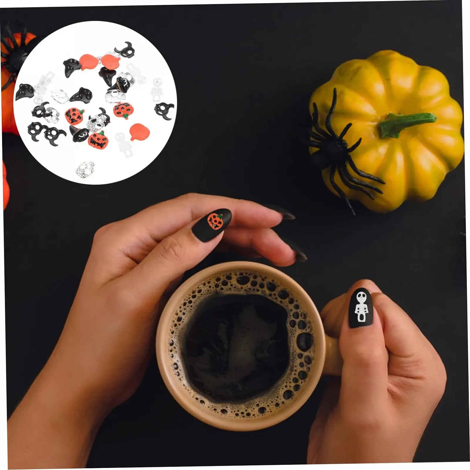FRCOLOR 60 шт. Аксесуари для нігтів на Хелловін, фото №5