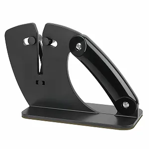 Точило для ножів та ножиць HNCY ручна регульована 22–46° чорна - Фото 1