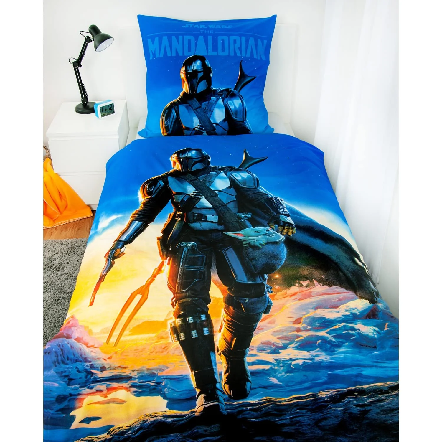 Комплект детского постельного белья Herding Star Wars The Mandalorian 135 x 200 см 100% хлопок/Renforcé Multicoloured, фото №3