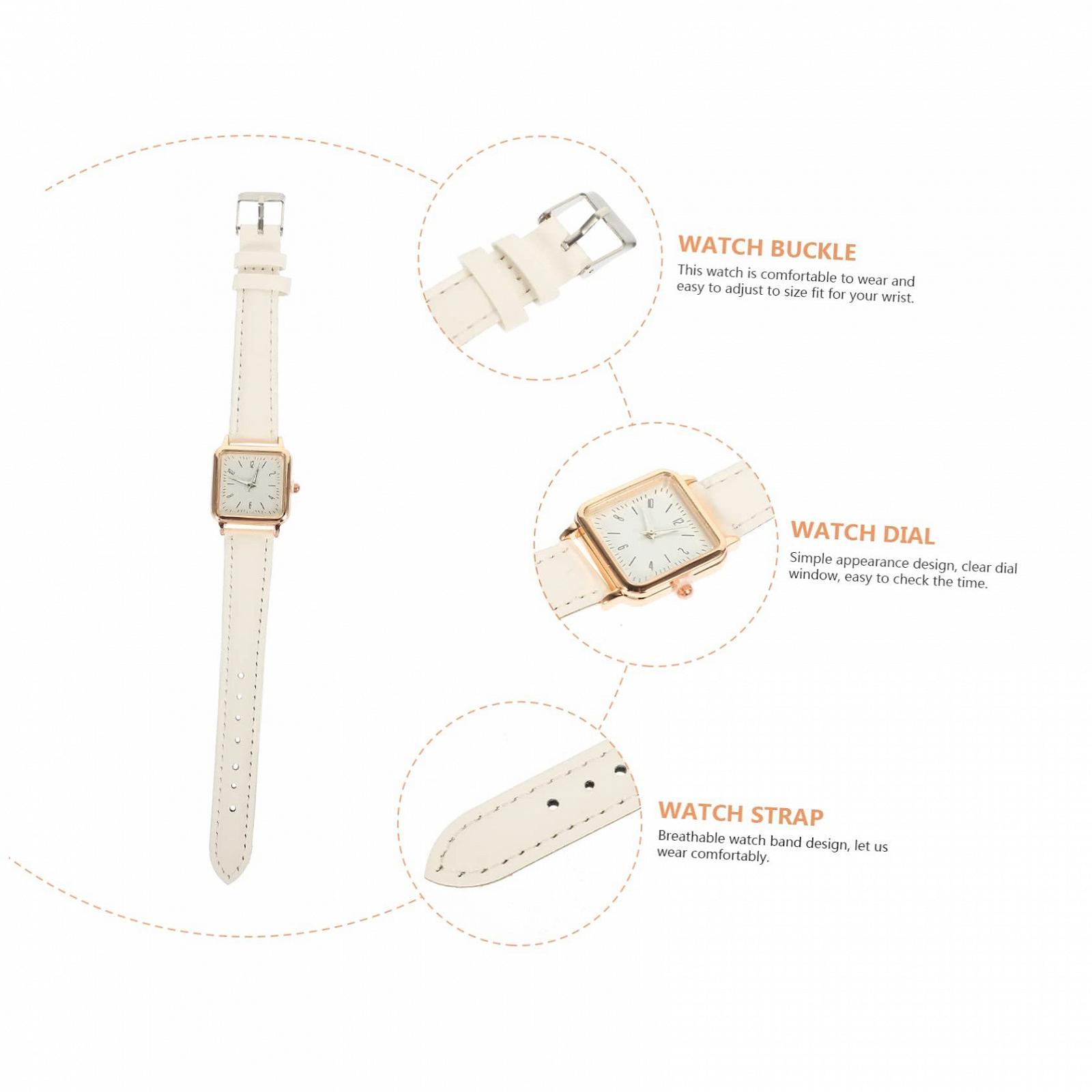 Годинник Beaupretty Кварцовий Зі Стильним Шкіряним Ремінцем, фото №7