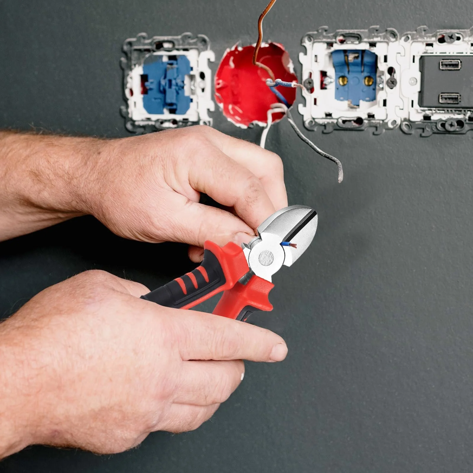 Набор плоскогубцев Aoyfuwell 3 шт., Набор инструментов плоскогубцев, Набор ручных инструментов с ручкой, Длинногубцы и боковые кусачки, Комбинированные кусачки для проволоки, Электрические плоскогубцы для DIY ремонта, фото №5 Набор плоскогубцев Aoyfuwell 3 шт., Набор инструментов плоскогубцев, Набор ручных инструментов с ручкой, Длинногубцы и боковые кусачки, Комбинированные кусачки для проволоки, Электрические плоскогубцы для DIY ремонта, фото №5