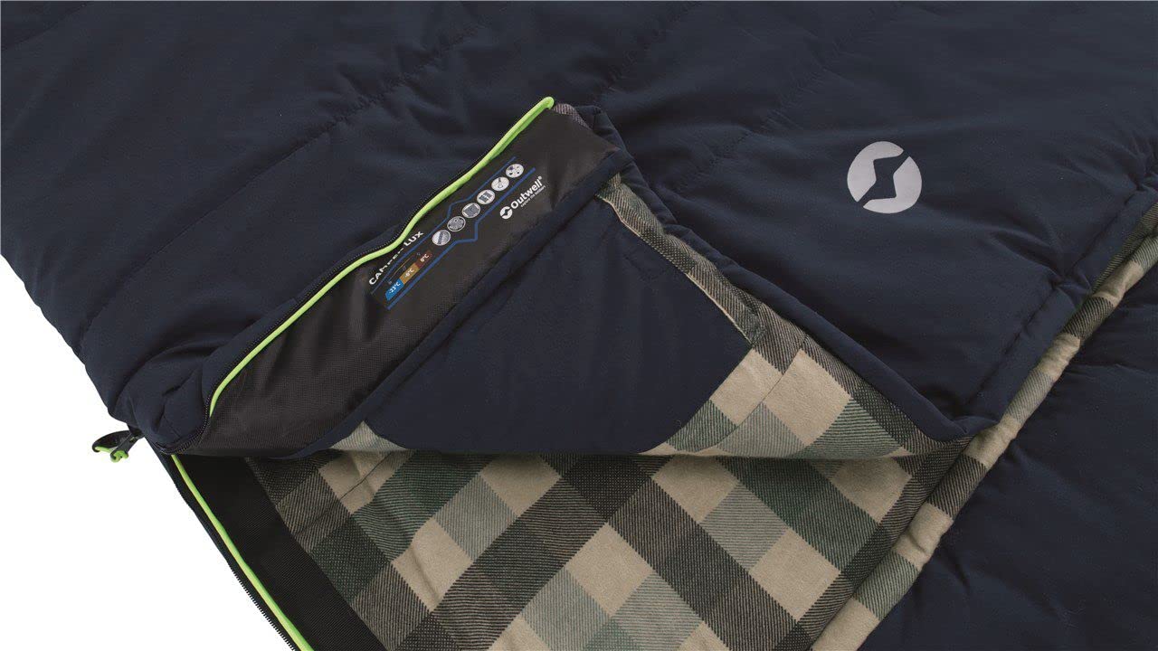 Спальний мішок Outwell Camper Lux Crem.der Сірий One Size, фото №5