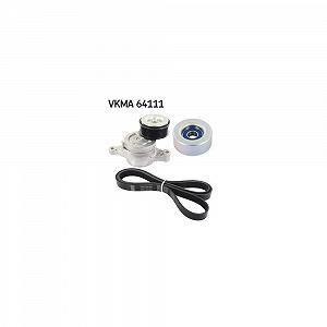 Комплект поліклинового ременя SKF VKMA 64111 для ALFA ROMEO FIAT LANCIA MAZDA OPEL TOYOTA - Фото 1