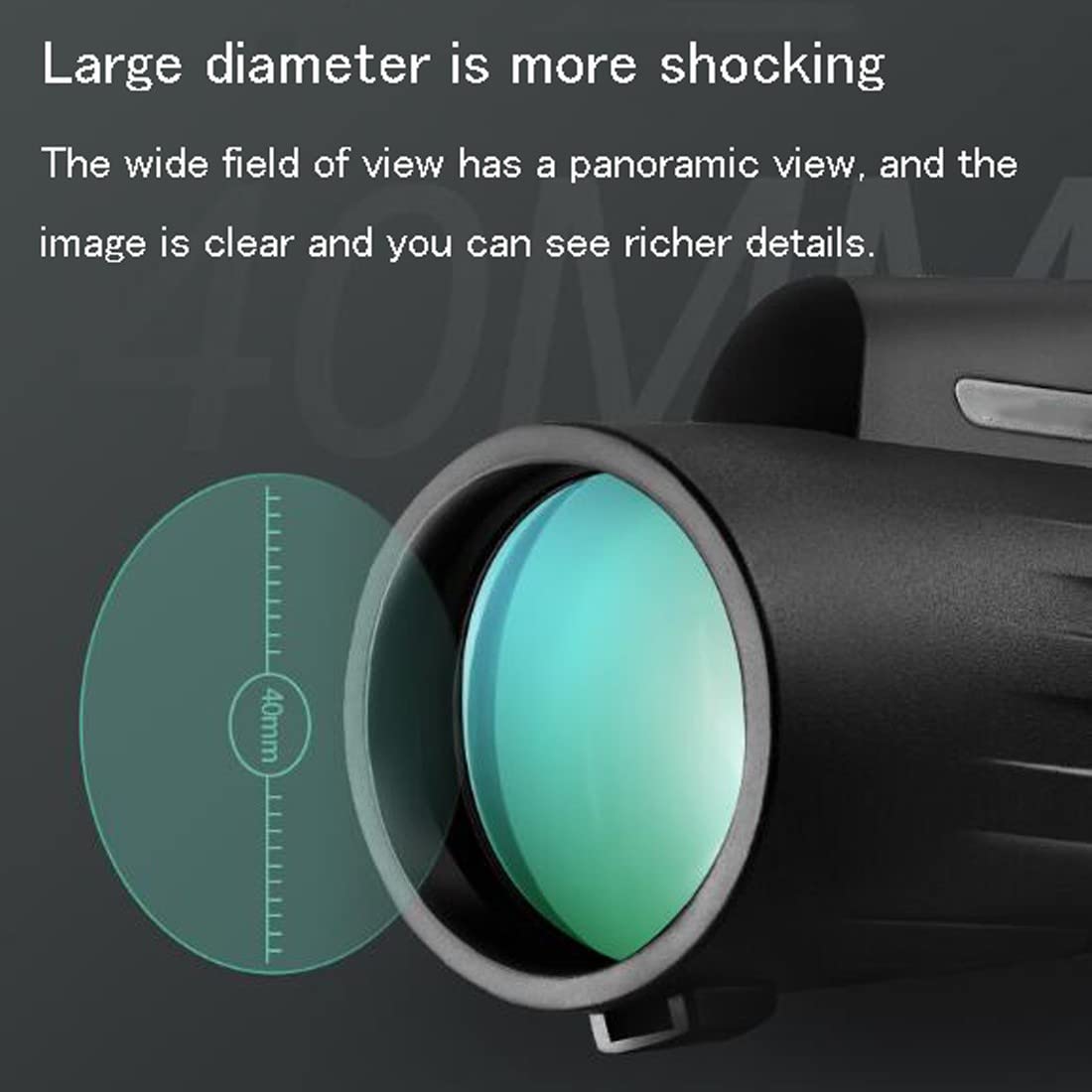 Монокулярне телескоп BES водонепроникне, фото №6