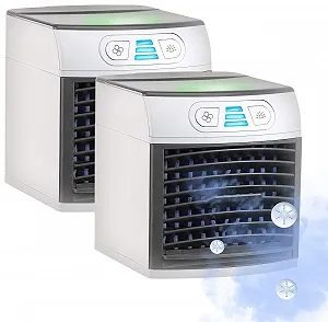 Настільний охолоджувач Sichler Haushaltsgeräte LW-110 Набір з 2 шт 2-в-1 USB 500 мл 7,5 Вт synthetic.ua - Фото 1