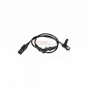 Датчик частоты вращения колеса METZGER 09001466 для MERCEDES-BENZ, передняя ось - Фото 1