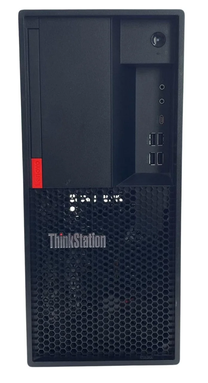 Комп’ютер Lenovo ThinkStation P330 2nd Gen / Intel Core i7-9700 / RAM 32GB / SSD 1TB / 1 x HDMI / 1 x LAN / Wi-Fi 5 / Bluetooth 5.0 / Windows 11 Pro / Чорний, фото №1
