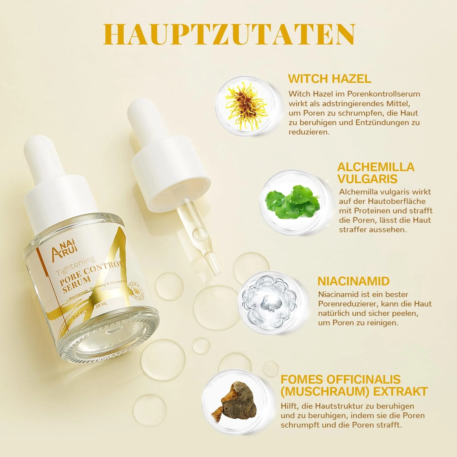 Набір для догляду за шкірою 2-в-1 ANAiRUi, Маска з глиною для пор + Сироватка для звуження пор, фото №3