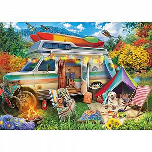 Пазл Trefl Premium Plus Quality Tea Time Motorhome 500 елементів synthetic.ua - Фото 1