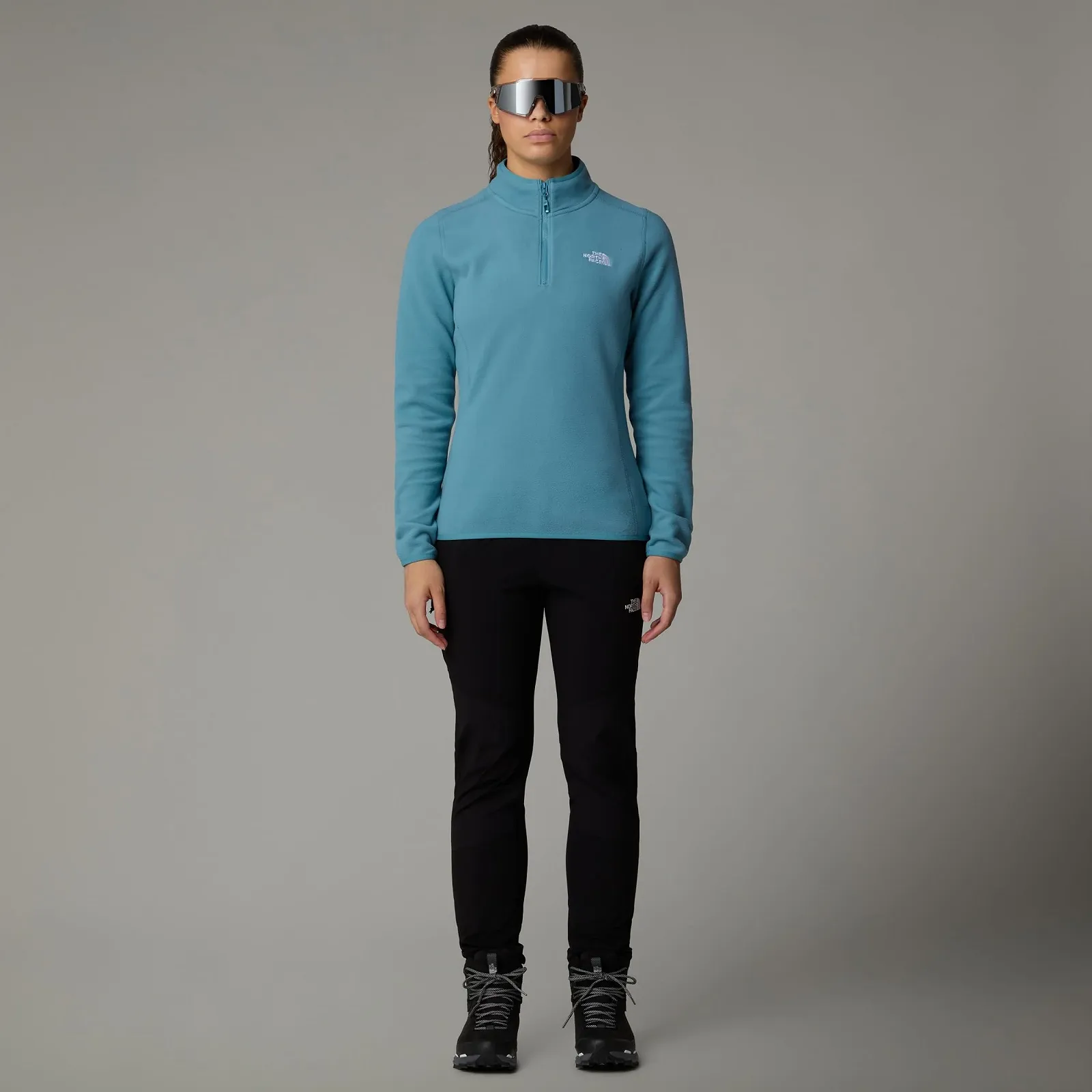Кофта The North Face 100 Glacier 1/4 Zip Жіноча, фото №3 Кофта The North Face 100 Glacier 1/4 Zip Жіноча, фото №3