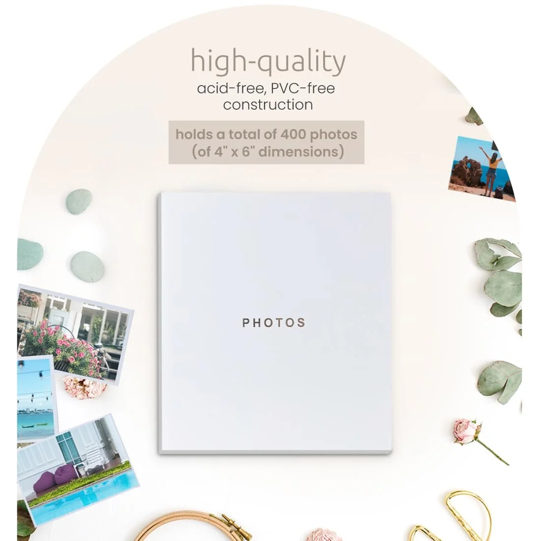 Фотоальбом Kiera Grace 400 10 x 15 см Серый, фото №3 Фотоальбом Kiera Grace 400 10 x 15 см Серый, фото №3